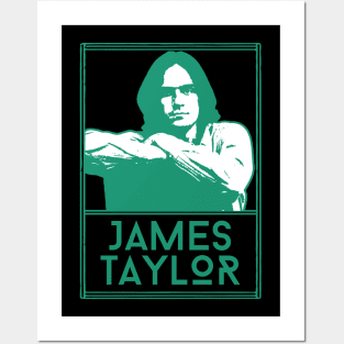 James taylor\\retro fan artwork Posters and Art